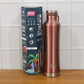 Heavy-duty stainless steel water bottle with leak-proof cap