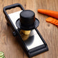 Premium Ganesh potato onion slicer with adjustable blade for uniform vegetable slices.