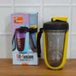 Gym shaker cup for fitness training, leak-proof design