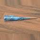 Linemen's screwdriver featuring a metal tester, crucial for electrical repairs.