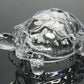 Shiny crystal turtle idol, a thoughtful gift for housewarmings and festivals.