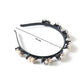 Luxury pearl floral hairband for women and girls