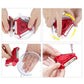 Hanging design of the kitchen gadget for convenient storage and accessibility.