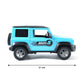 Durable rugged off-road toy car for kids' playtime