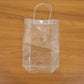 Small plastic organizer bag part of transparent PVC carry bag set