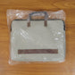 Business document and laptop bag with handles for comfortable carry