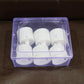 Blue LED Tea Light Candle providing ambient decorative lighting indoors