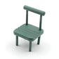 The wooden Mini Chair Phone Stand displayed from a different angle, showcasing its cute design.