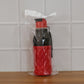 400 ML plastic sports water bottle with convenient carrying strap