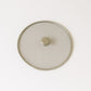 Stainless steel splatter guard with heat-resistant knob handle for safe use