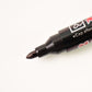 Refillable tip design of black whiteboard marker for long-term use