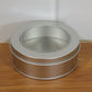 Small compact storage tin box suitable for craft supplies and accessories
