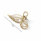 Durable spring lock hair claw clip for women