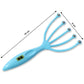 Portable lightweight scalp massager for relaxation anywhere
