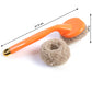 Components of cleaning scrubber set including replaceable scrubber heads