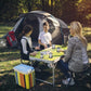 Lightweight stainless steel camping cup, hikers' choice.