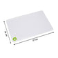 Heavy-duty plastic chopping board built for everyday, long-lasting kitchen use.