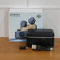 Dual wireless microphone system for clear audio in content creation