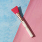Using silicone face mask brush to apply facial mask smoothly