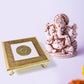 Close-up of the intricately designed Golden Patla, ideal for Diwali decor.
