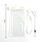 Waterproof smartphone pouch lifestyle image showing durable water protection