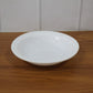 Scratch and chip resistant white curry bowl with smooth glossy finish