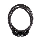 Safora multi-purpose bicycle cable lock with 4-dial combination.