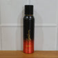 Masculine burnt fragrance deodorant spray for men