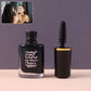 Mascara for lifted and curled lashes with smudge-proof finish
