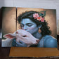 Krishna cow wall frame gift for religious celebrations