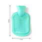 Compact 18x11 cm hot water heating bottle for muscle relaxation