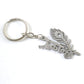 Stylish Kanha design metal keychain for spiritual devotees