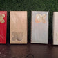 Detailed view of the unique self-closure mechanism on the premium gift envelopes.