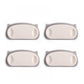 Set of pig plug cable holder clips with self-adhesive pads