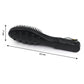 Side view of the electric hair massager comb in black.