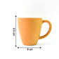 Konvex 350ml mug ideal for hot beverages like tea and coffee