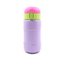 Double-walled vacuum insulation keeps drinks hot or cold in this stainless steel bottle.