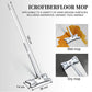 Versatile wet and dry mop with microfiber pads, shown in a clean home environment.