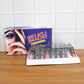 Collection of assorted mix colour mini matte glitter nail polish bottles