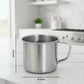 Utility stainless steel mug ideal for tea and coffee consumption