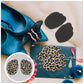 Comfortable foot insole pad cushioning heel impact while walking