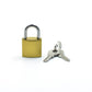 FortiLock Imitation Copper Lock shown with its accompanying key.