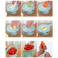  kitchen vegetable slicing kit with grater, peeler, and chopper parts