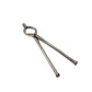 Set of Ganesh stainless steel tongs, highlighting their versatility and ergonomic handle.