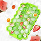 Complete set including face ice roller and honeycomb ice tray for rejuvenation