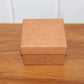 Small jewellery display and storage box with soft cushion