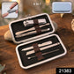 Compact grooming tool set for nails in a sturdy case