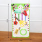 Compact storage of 6 in 1 stationery kit items, ideal for organization
