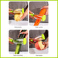 Hand using the durable Smart Vegetable Peeler to prepare vegetables.