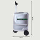 Hard shell and wheeled trolley travel bag for easy mobility